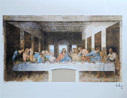 Leonardo da Vinci (1452-1519), Ostatnia Wieczerza