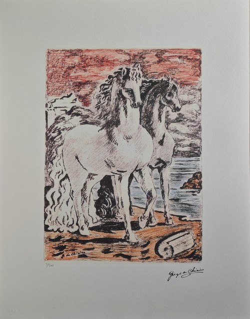 Giorgio de Chirico (1888-1978), Starożytne konie