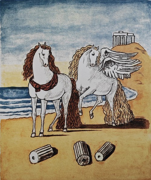 Giorgio de Chirico (1888-1978), Pegaz i Błyskawica