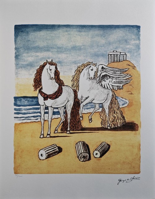 Giorgio de Chirico (1888-1978), Pegaz i Błyskawica