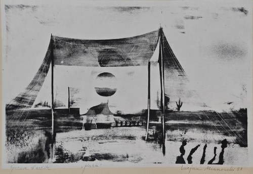 Lucjan Mianowski (1933-2009), Plaża, 1958