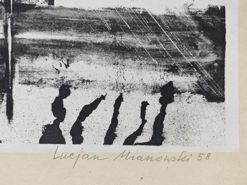 Lucjan Mianowski (1933-2009), Plaża, 1958