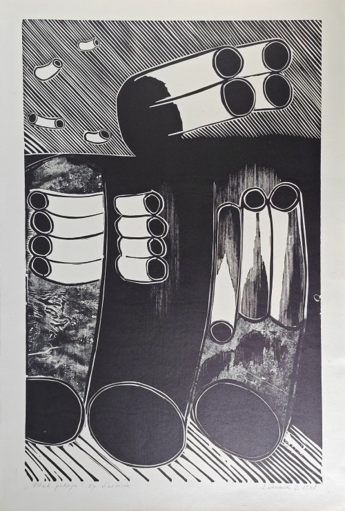 Zbigniew Lutomski (ur. 1934), Ptak pokoju, 1968
