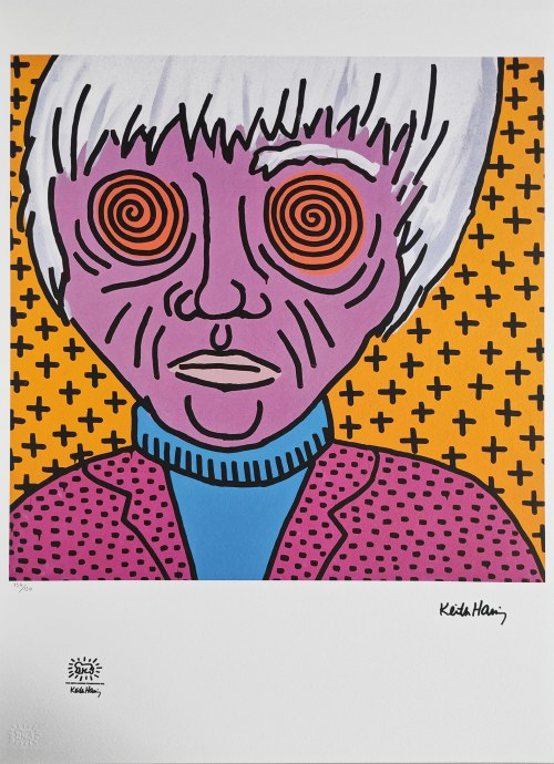 Keith Haring (1958-1990), Andy Warhol