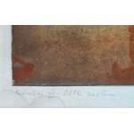 Andrzej Pietsch (1932-2010), I viaggiatori VI - tenda gialla, 1971