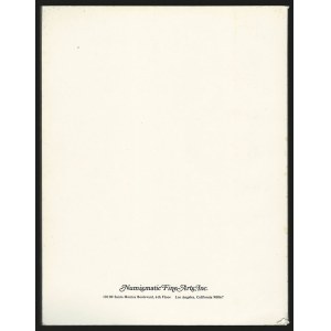 Numismatic Fine Arts, Inc. Ancient Coins and Numismatic Literature, 1987