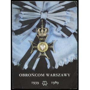 Aux défenseurs de Varsovie 1939-1989, 1989