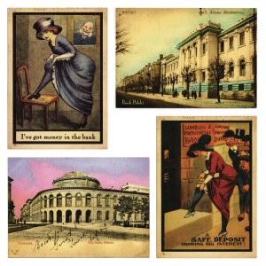 [4 postcards] National Bank of Poland. NBP Open House 2012