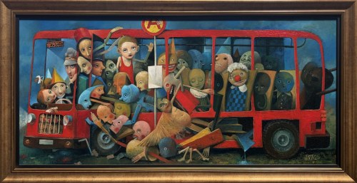 Krzysztof Iwin, Nocny autobus, 2025