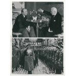 SPAŁA/GDANSK. Ignacy Mościcki with Arthur Greiser/Goering in Gdańsk, 1935.