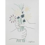 Pablo Picasso, BOUQUET IN THE HANDS, 1958
