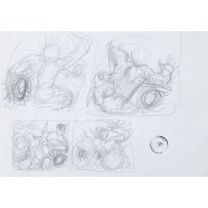 Franciszek Starowieyski, SKETCHES, 1990s