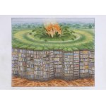 Jacek Yerka, THE EXTINCTION OF BOOKS, 2026