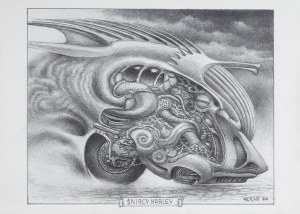 Jacek Yerka, ŚNIĄCY HARLEY, 2026