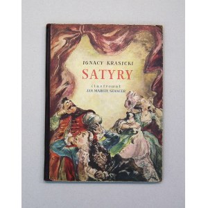 Ignacy Krasicki-Satyry(1952),Ilustracje: Jan Marcin Szancer
