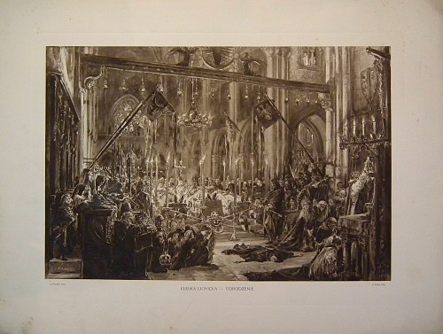 Jan Matejko(1838-1893)),Klęska Legnicka-Odrodzenie,R.P.1241
