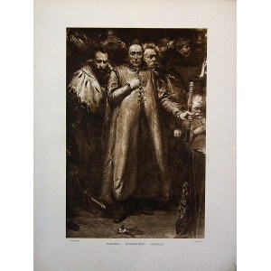 Jan Matejko(1838-1893),Radziwiłł-Zebrzydowski-Stadnicki(fragment dzieła Kazanie Skargi)