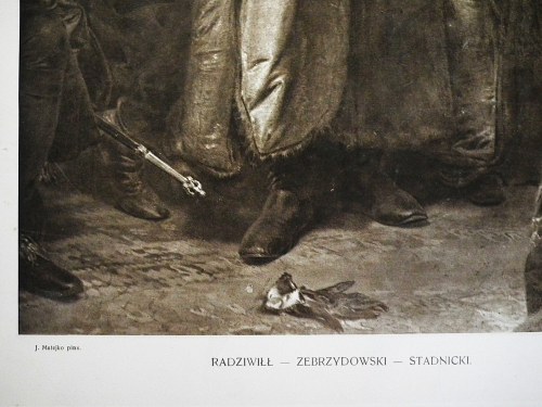 Jan Matejko(1838-1893),Radziwiłł-Zebrzydowski-Stadnicki(fragment dzieła 