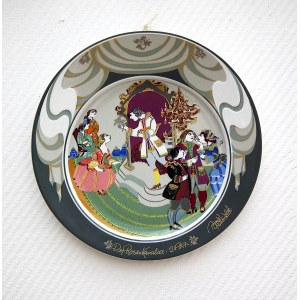 Rosenthal Knight of the Silver Rose Plate, Act II