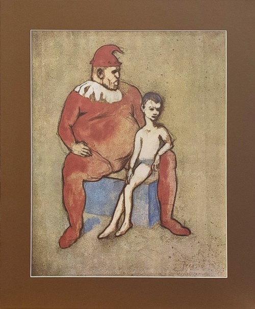 Pablo Picasso (1881-1973), Młody akrobata i Klaun, 1976 (1905)