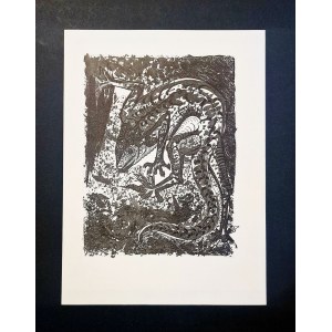 Pablo Picasso (1881-1973), Le Lezard (aszczurk) z cyklu 31 rycin do tekstów Buffona, 1970