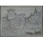 Prussia, Lithuania, Pomerania "MAP SHOWING THE THEATER OF WAR, INCLUDING PART OF LITHUANIA, THE TWO PRUSSIAS, AND POMERANIA" Griselini, Bassaglia 1758