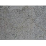 A Napoleonic map of the territories of the Polish-Lithuanian Commonwealth, Carte générale du Théâtre de la guerre : comprenant les etats prussiens, la Pologne, by Charles Dien