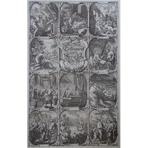 Biblical Scenes, 20 engravings, Jacob von Sandrart, Gabriel Ehinger, 1700