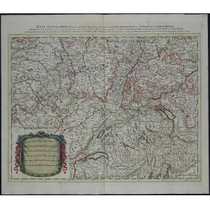 Switzerland and Neighboring Regions, Sanson 1700