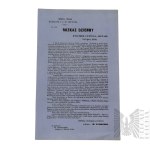 19th Century/Poland/Turkey: Daily Order No. 419 of the Polish Cossack Division/Skutari, 1856/General Władysław Zamoyski/Zamojski