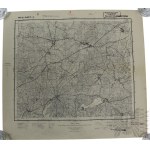 Second Polish Republic: Map of Godziszewo, Military Geographic Institute, Warsaw, 1934