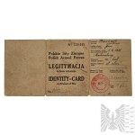 PSZnZ – Průkaz bývalého válečného zajatce – 3. pluk mazovských lehkých jezdců (Suwałki) – Makowlany, Sokółka