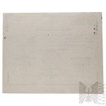 PSZnZ Certificate of Completion of Noncommissioned Officers’ School, 17th Infantry Brigade, 1945 – 2nd Polish Corps, 7th Infantry Division, 7th Infantry Brigade