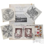 PSZnZ/Emigration: 50th Anniversary of the 16th Wielkopolska Uhlan Regiment—Supplements, London 1970, and Illustrative Materials