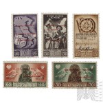 PSZnZ Postage Stamps: Polish Settlements Post Office in Italy—2nd Polish Corps