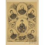 Russia, 19th century, Engraving of the Romanov Family—Alexander III and Maria Feodorovna