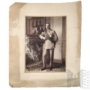 Seconda Repubblica Polacca - Stampa fotografica del maresciallo Józef Piłsudski -