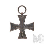 II RP Krzyż Walecznych Duży Knedler Nadaniowy (Krogulec 4) - Numer 41670