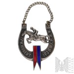 Second Polish Republic: Commemorative token of the Cavalry Reserve Officer Cadet School, "St. Hubert