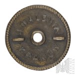 Second Polish Republic: J. Walenta Company Cap, Kraków - Eagle Badge