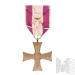 PSZnZ Order of the Cross of Valor (Krogulec 24b) — “Brzuchacz” Technical Group, London