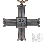 PSZnZ Krzyż Pamiątkowy Monte Cassino Numer 26616 5 Kompania Sanitarna 5 Kresowa Dywizja Piechoty, 5KDP, Służba Zdrowia, Medycyna