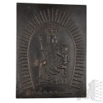 Second Polish Republic - Badge: Our Lady of Swarzewo, Queen of the Polish Sea