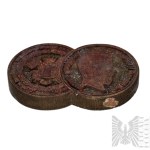 19th/20th Centuries/Tsarist Russia: Seal Stamp Bearing the Image of Tsar Nicholas II / Nicholas II Romanov