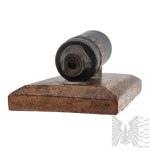 World War II/Germany: Trench Warfare: Desk Paperweight Made from a 3.7 cm PAK Shell / Third Reich
