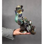 Stanisław ZAGAJEWSKI (1927–2008), "Bird," glazed ceramic. One-of-a-kind
