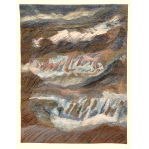 Teresa PUTOWSKA (1936–2021), Gobelin „Abendbrise“, 2007