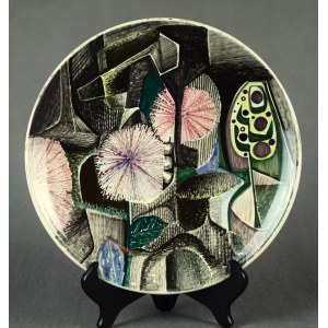 Patera Kompozycja, Helena MAJEWSKA, 1968 r. Koło, Unikat