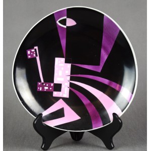Figure with a Key Platter, Leszek NOWOSIELSKI, 1960s. ONE-OF-A-KIND