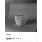 Vase with holes, IWP, Hanna ORTHWEIN, Pruszków, 1963. Very rare!